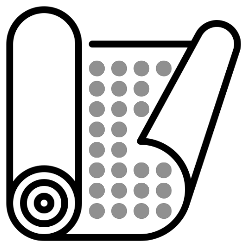 fit.me Mata do Akupresury Zen Lite Czarny/Fioletowy + poduszka