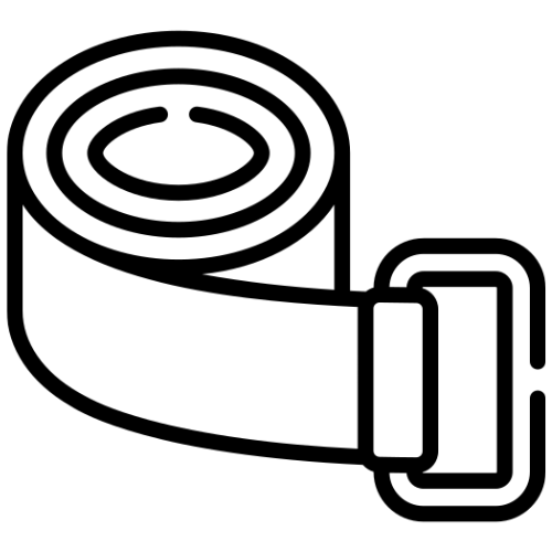 fit.me Pasek do Jogi Miętowy