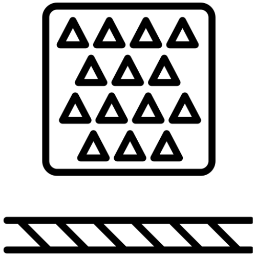 fit.me Drewniana platforma do rozciągania łydek