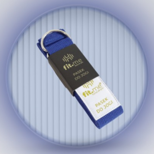 Pasek do Jogi Granatowy 180 cm