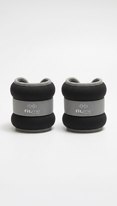 obciążniki na kostki fit.me Balance Black 2x 1 kg