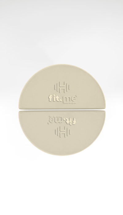 beżowe kostki do jogi fit.me Balance Beige zestaw 2 sztuk