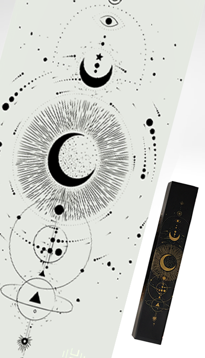 mata do jogi kauczukowa fit.me Lunar Snow biała